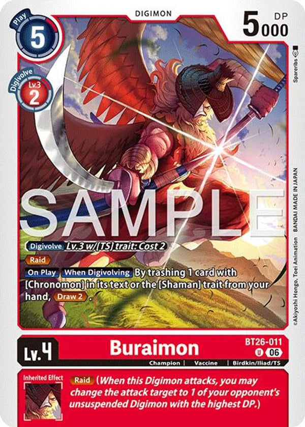 Buraimon - BT26-011 - Uncommon