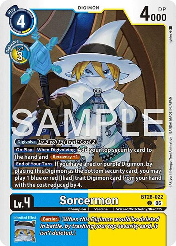 Sorcermon - BT26-022 - Uncommon