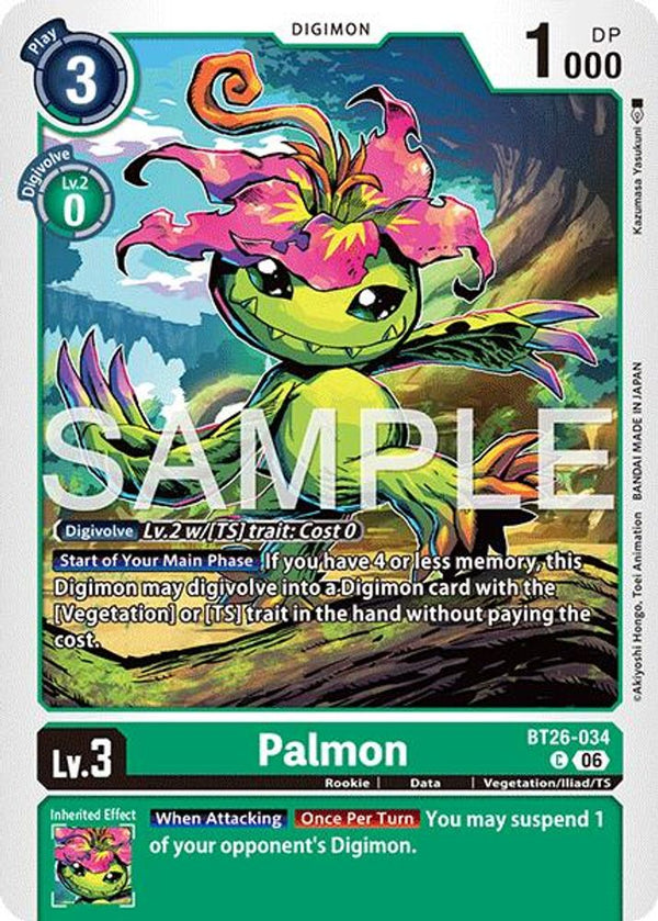Palmon - BT26-034 - Common