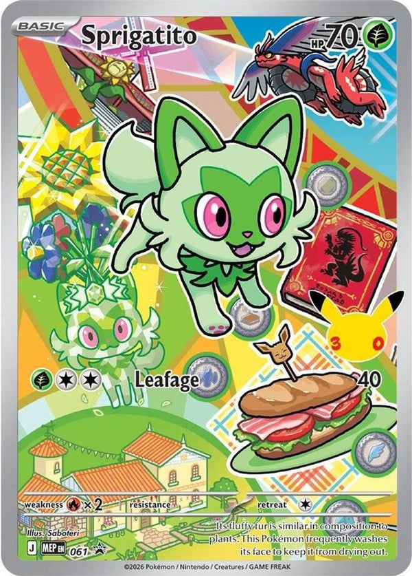 Sprigatito - MEP061 - Promo