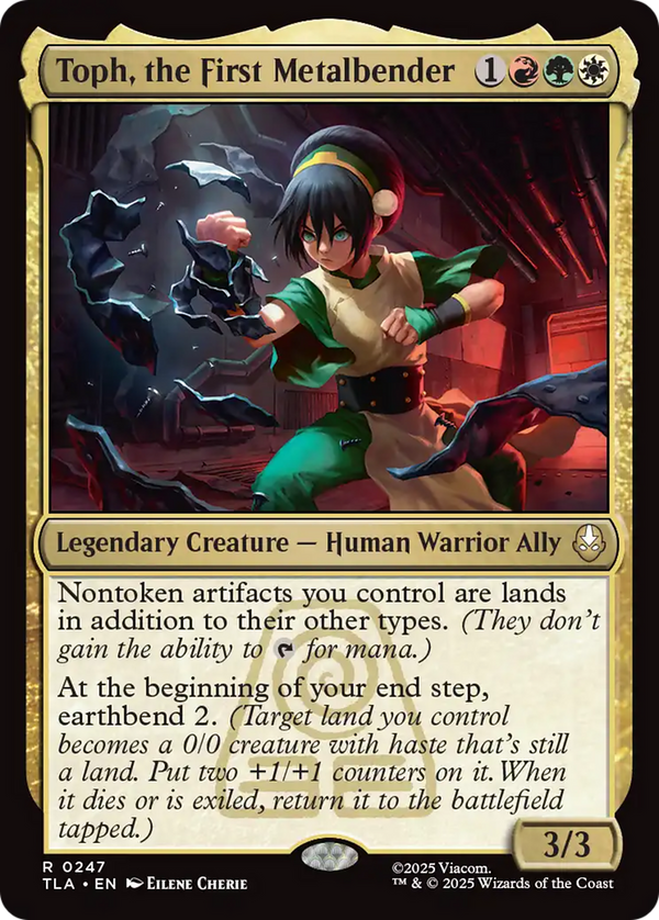 Toph, the First Metalbender (TLA)