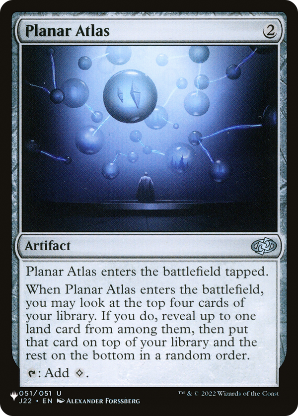 Planar Atlas - J22 Reprint (PLST)