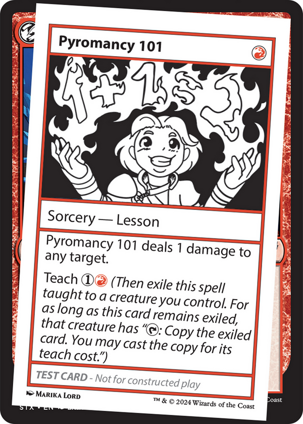 Pyromancy 101 - Test Card (MB2)
