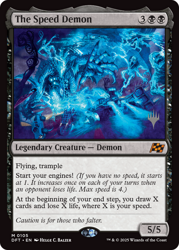 The Speed Demon - Promo Pack (PDFT)