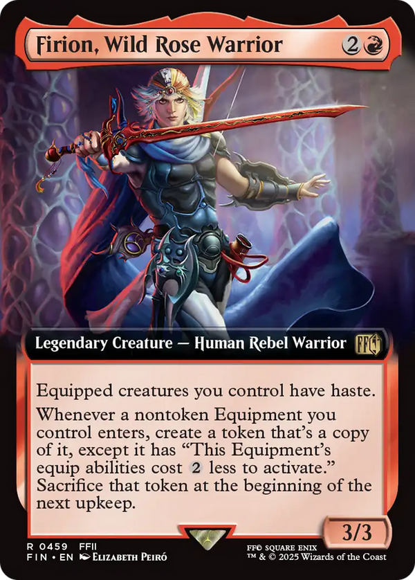 Firion, Wild Rose Warrior - Extended Art (FIN)
