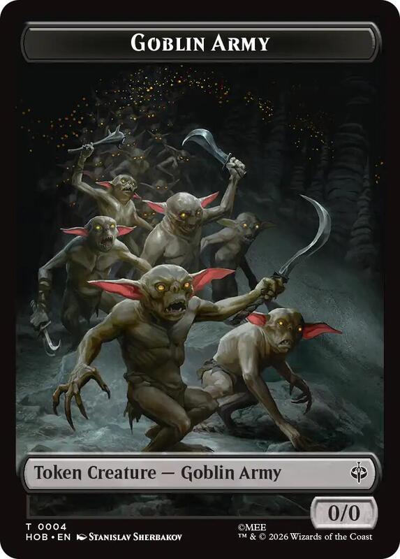 Human Soldier // Goblin Army (004) Token (THOB)