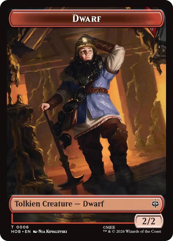 Human Soldier // Dwarf Token (THOB)