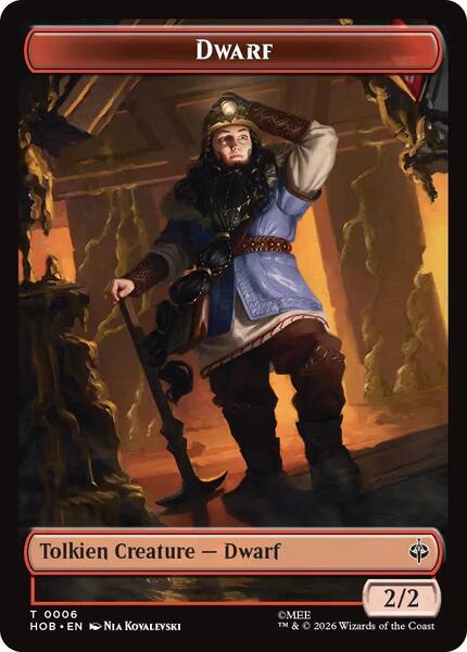 Dwarf // Enduring Story Token (THOB)