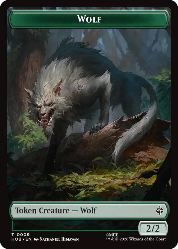 Goblin Army (003) // Wolf Token (THOB)