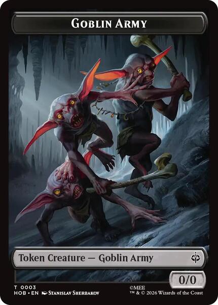 Goblin Army (003) // Wolf Token (THOB)