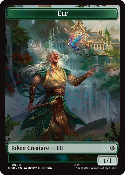 Elf // Treasure (013) Token (THOB)