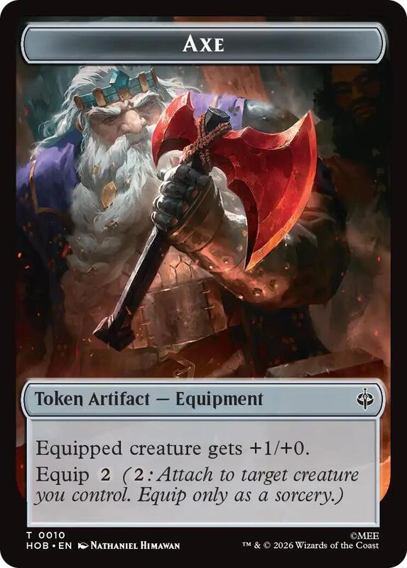 Bird Soldier // Axe Token (THOB)