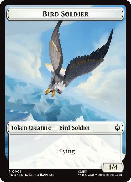 Bird Soldier // Axe Token (THOB)