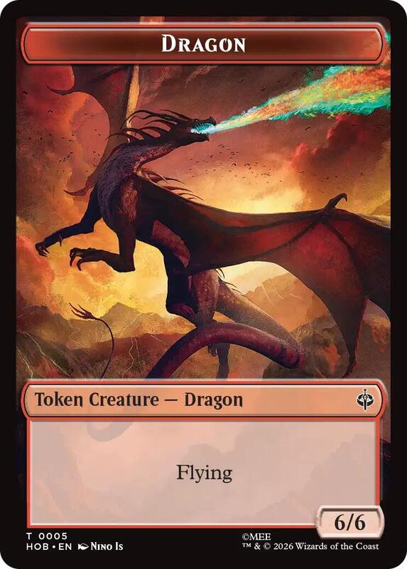 Stone Boulder // Dragon Token (THOB)