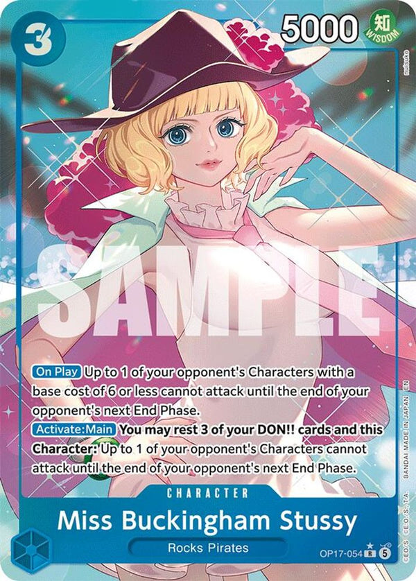Miss Buckingham Stussy (Alternate Art) - OP17-054 - Rare