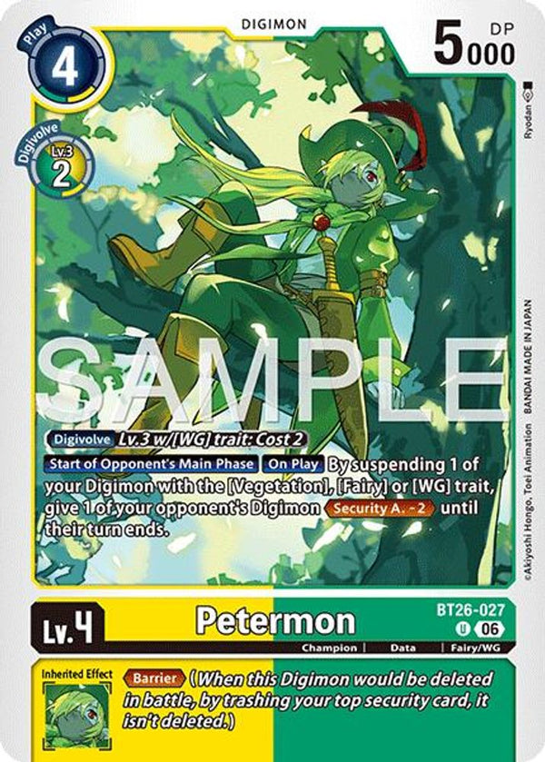 Petermon - BT26-027 - Uncommon