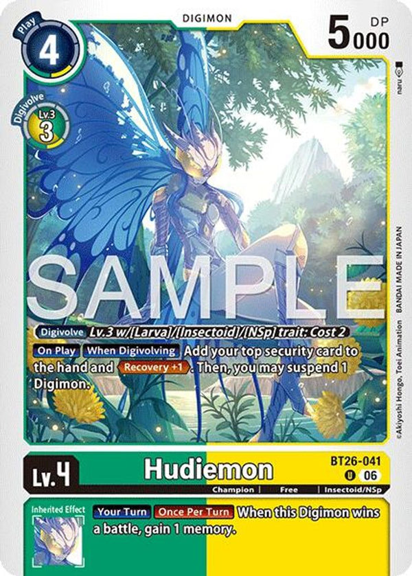 Hudiemon - BT26-041 - Uncommon
