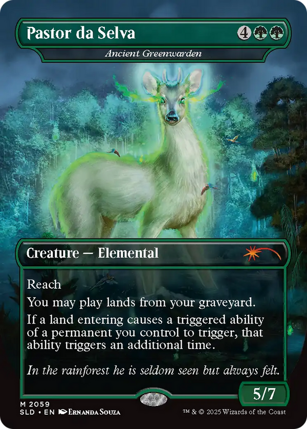 Pastor da Selva // Ancient Greenwarden - Nuestra Magia (SLD)
