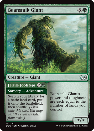 Beanstalk Giant // Fertile Footsteps (DSC)