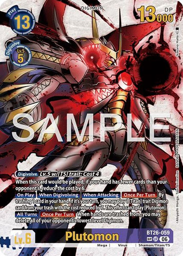 Plutomon (SP) - BT26-059 - Ultimate Rare