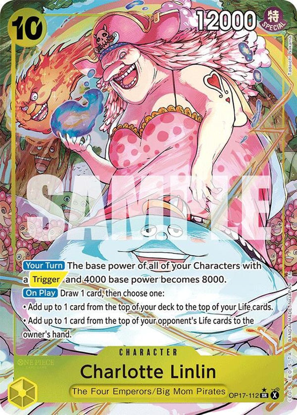 Charlotte Linlin (112) (Alternate Art) - OP17-112 - Super Rare
