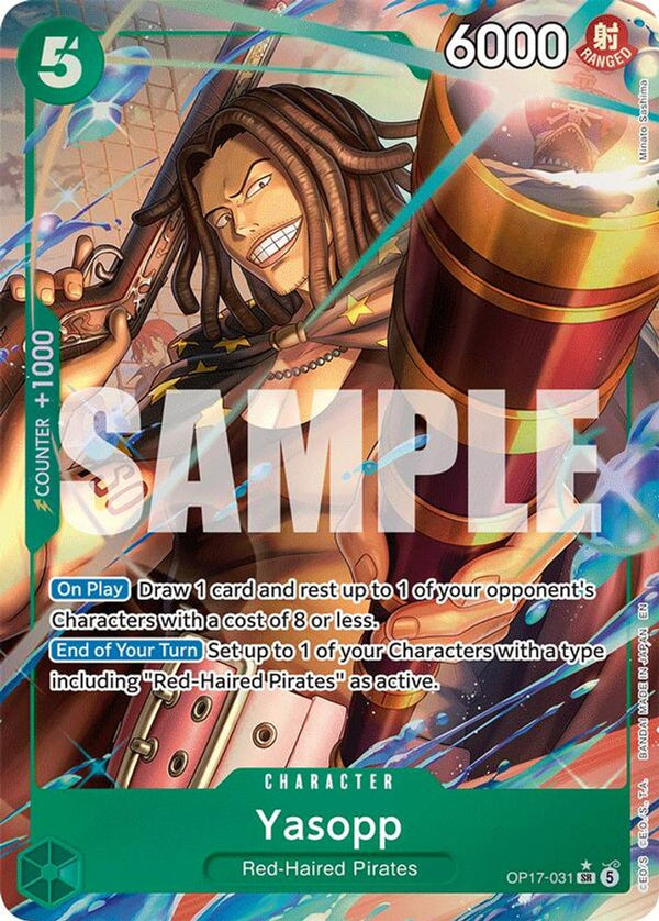 Yasopp (Alternate Art) - OP17-031 - Super Rare