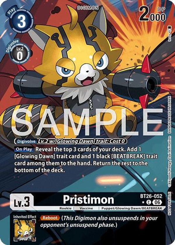 Pristimon (Alternate Art) - BT26-052 - Common