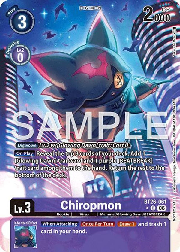 Chiropmon (Alternate Art) - BT26-061 - Common