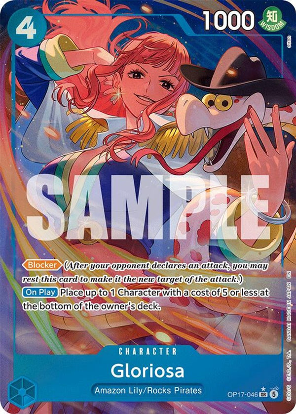 Gloriosa (Alternate Art) - OP17-046 - Super Rare