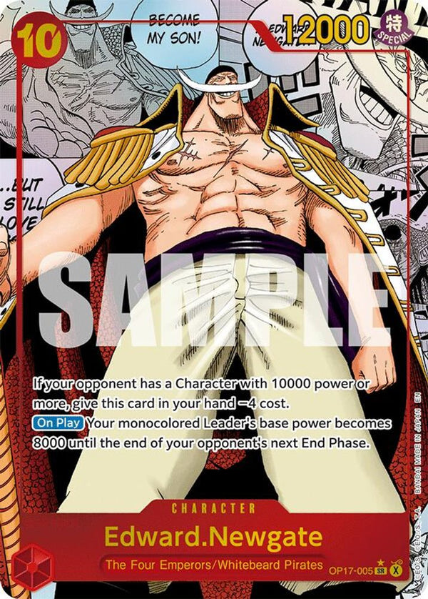Edward.Newgate (005) (Manga) - OP17-005 - Super Rare