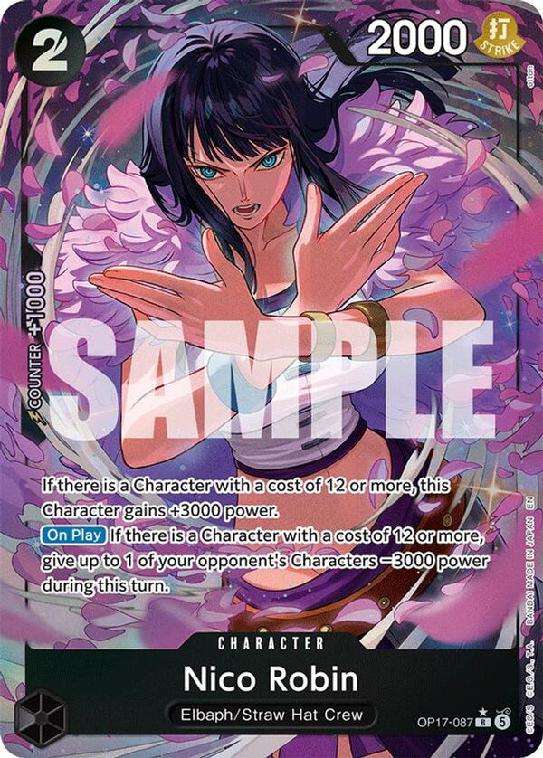 Nico Robin (Alternate Art) - OP17-087 - Rare