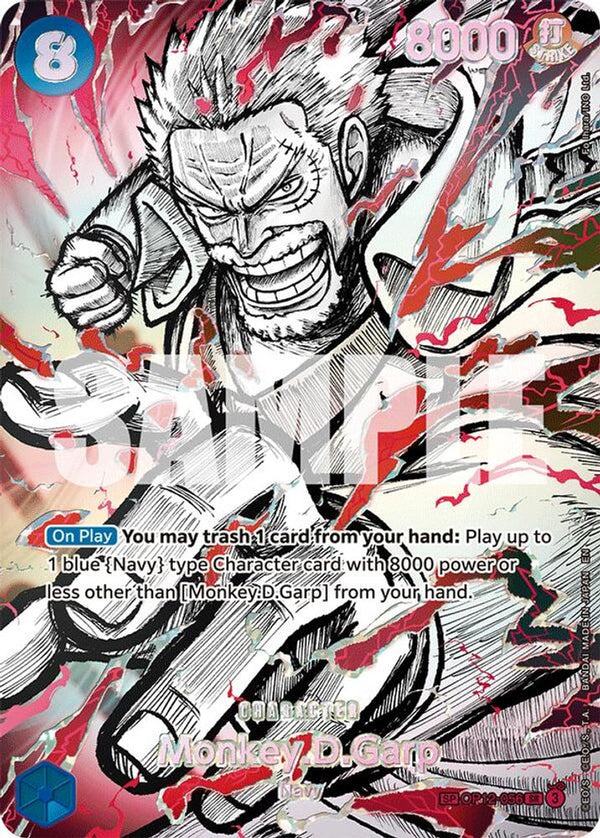 Monkey.D.Garp (OP12-056) (Special) - OP12-056 - Super Rare