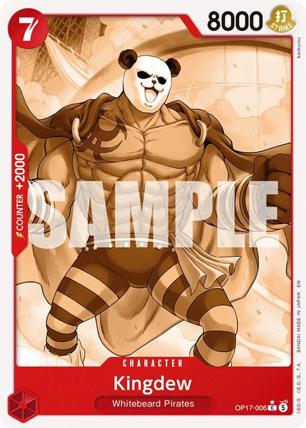 Kingdew (Pandaman Art) - OP17-006 - Common