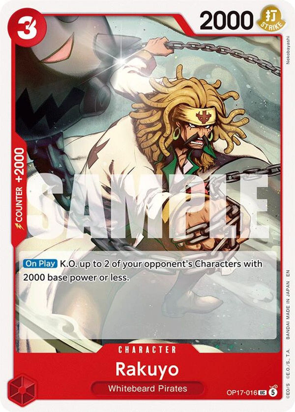 Rakuyo - OP17-016 - Uncommon (Pre-Order)