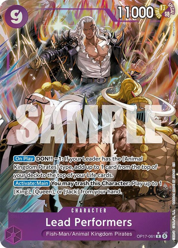 Lead Performers (Alternate Art) - OP17-061 - Rare