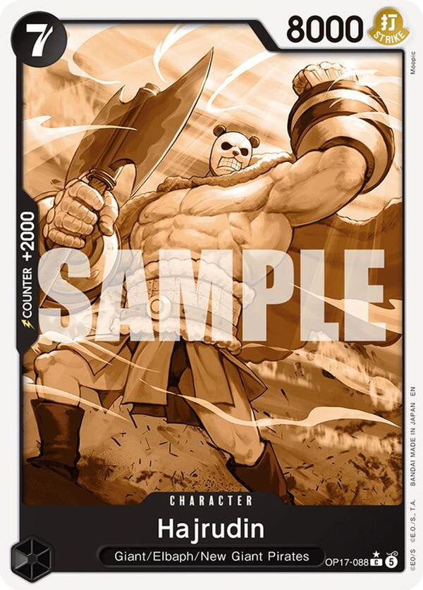 Hajrudin (Pandaman Art) - OP17-088 - Common