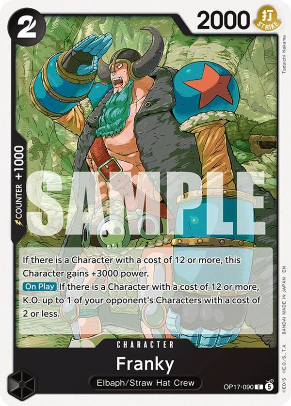 Franky - OP17-090 - Common (Pre-Order)
