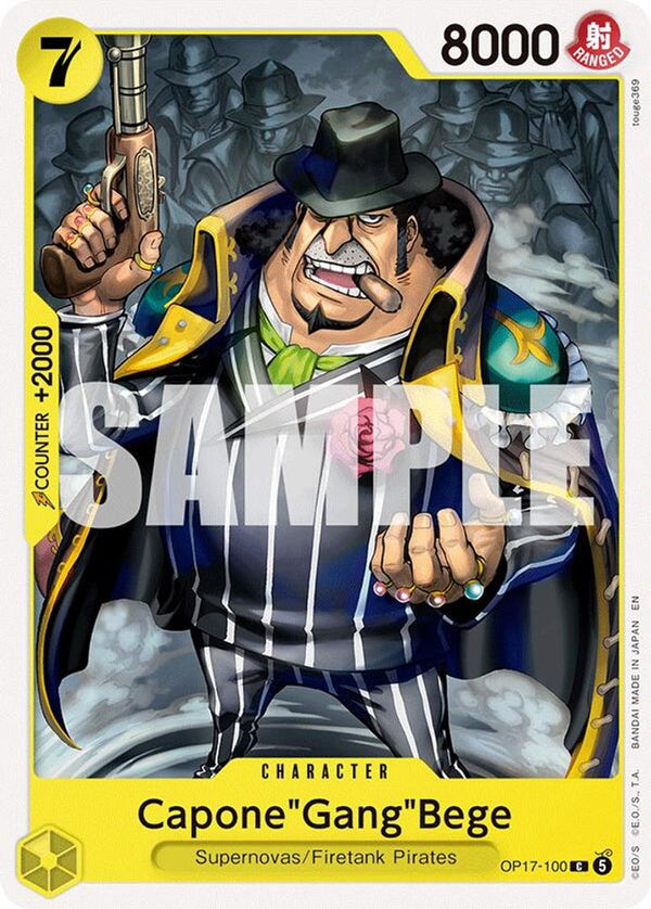 Capone"Gang"Bege - OP17-100 - Common (Pre-Order)