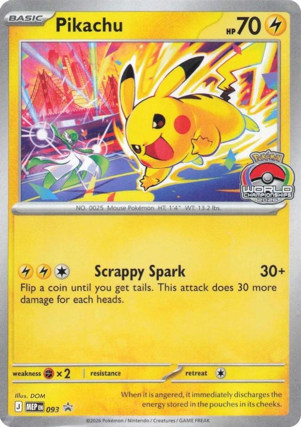 Pikachu - MEP093 - Promo