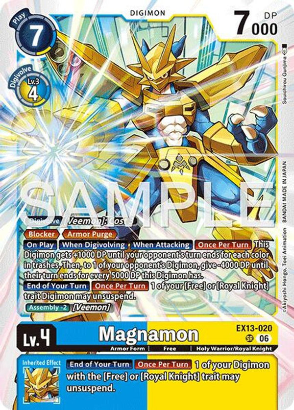 Magnamon - EX13-020 - Super Rare