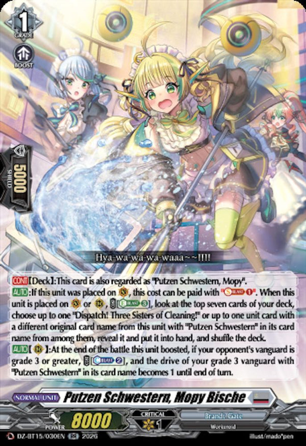 Putzen Schwestern, Mopy Bische - DZ-BT15/030EN - Double Rare