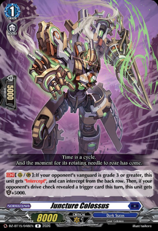 Juncture Colossus - DZ-BT15/048EN - Rare