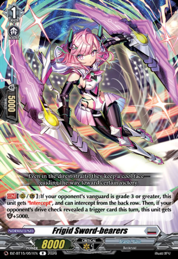 Frigid Sword-bearers - DZ-BT15/051EN - Rare