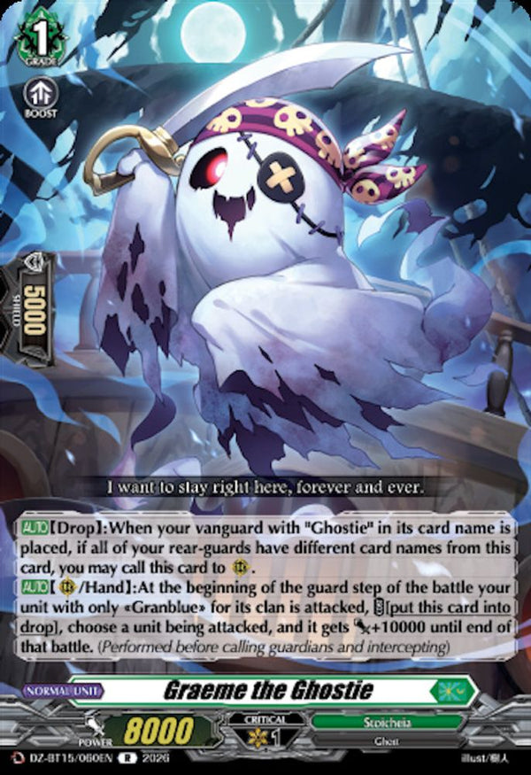 Graeme the Ghostie - DZ-BT15/060EN - Rare