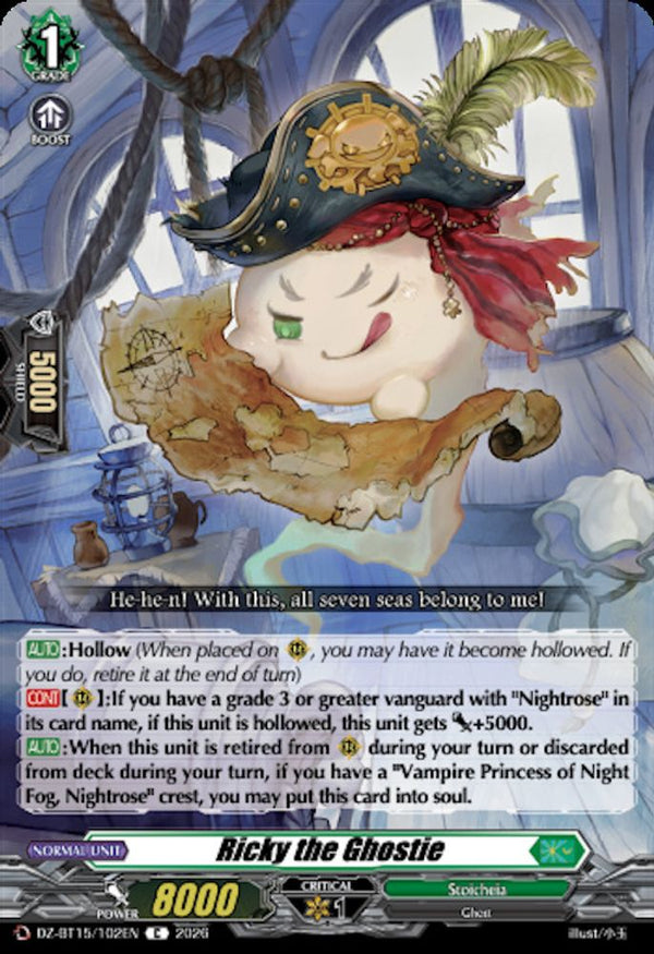 Ricky the Ghostie - DZ-BT15/102EN - Common