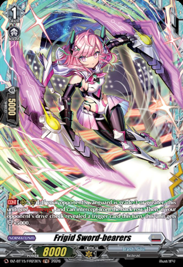Frigid Sword-bearers (FR) - DZ-BT15/FR23EN - Frame Rare