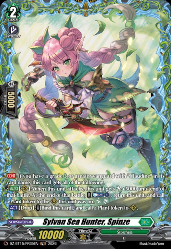 Sylvan Sea Hunter, Spinze (FR) - DZ-BT15/FR35EN - Frame Rare
