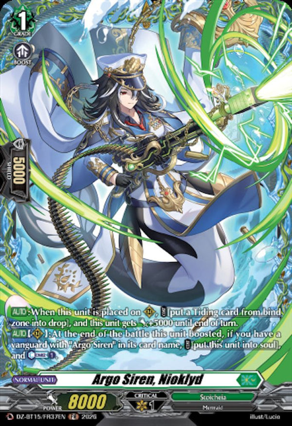 Argo Siren, Nioklyd (FR) - DZ-BT15/FR37EN - Frame Rare