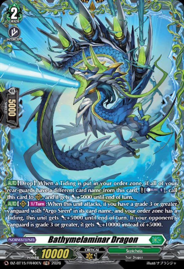 Bathymelaminar Dragon (FR) - DZ-BT15/FR40EN - Frame Rare