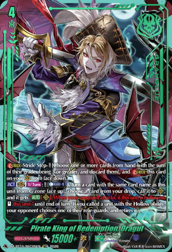 Pirate King of Redemption, Dragut (SEC) - DZ-BT15/SEC05EN - SEC